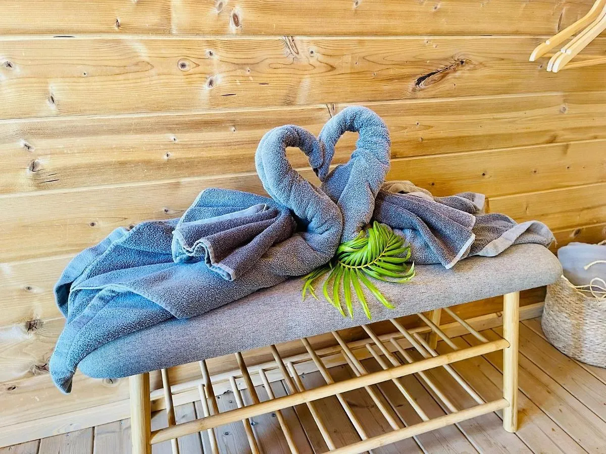 Daire Lykke Suite Spa Sauna Piscina Y Jardin Buzanada